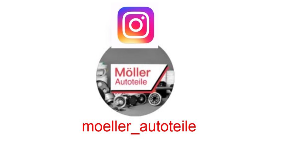 Screenshot des Titelbildes der Instagram-Seite von Möller Autoteile